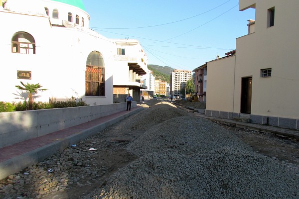 more new street construction