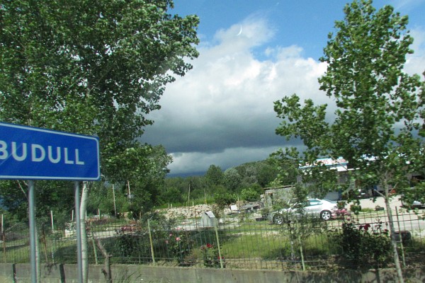 sign for Budull village