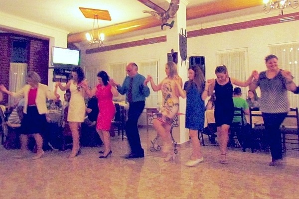 LAC staff and guests found time to dance