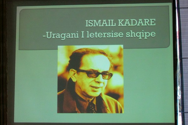 Ismail Kadare had his 80th birthday that day