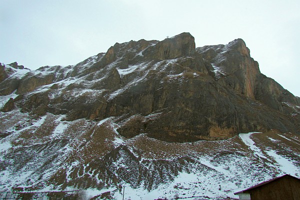 One of the peaks near the hotel