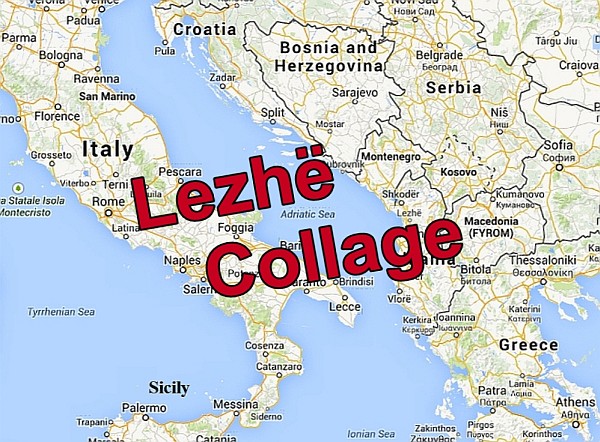 Lezhe Collage title screen