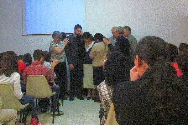 installation of Rafael as pastor