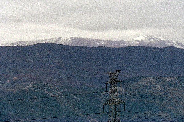 snowy peaks of the Dinaric Alps (I)