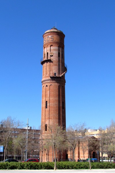 clock tower at the former site of the Can Gerona