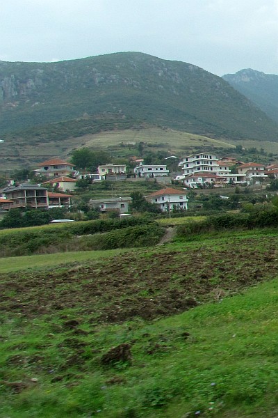 fertile plowed field