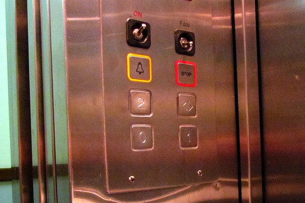 the second floor is first floor, says the elevator