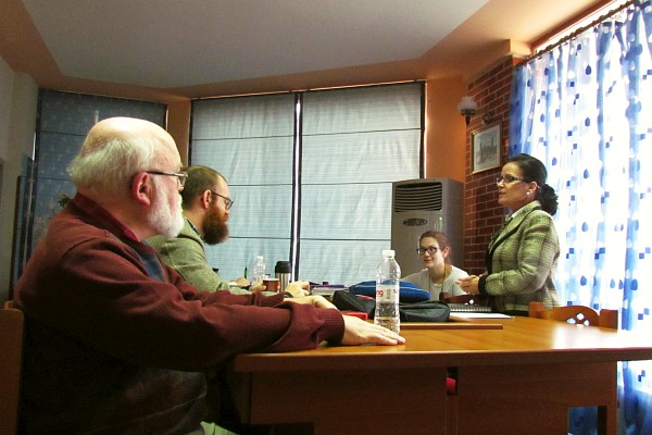 Tuesday evening before Thanksgiving we gathered to learn more Albanian