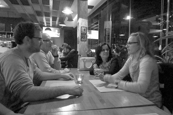 dinner at  the new My Bar restaurant-1