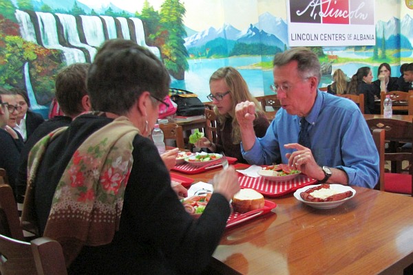 lunch at LAC
