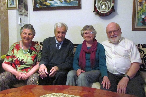 Rafael's parents and Elsie and me