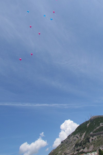 the balloons float higher