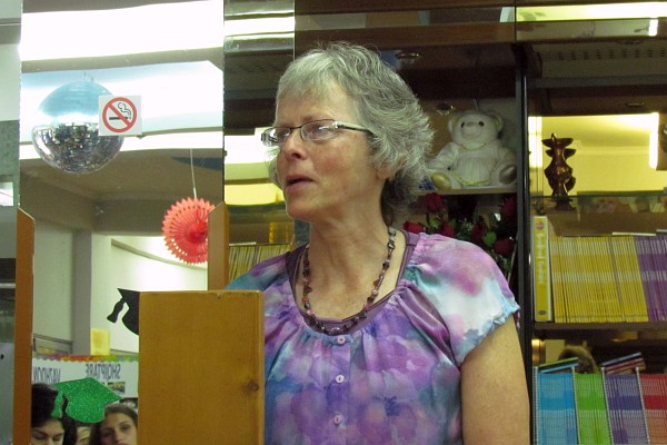 June shared from her and Paul's time in Albania