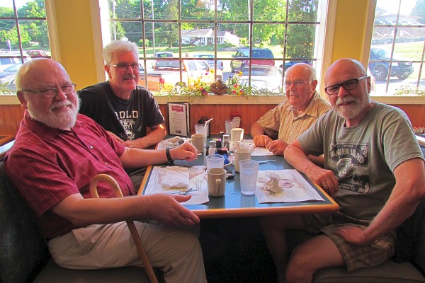 me, Leon, Dad,, Jim