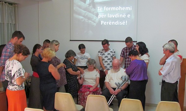 the congregation prays for Elsie and I and my helath issues