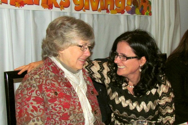 Elsie and Klementina in conversaiton