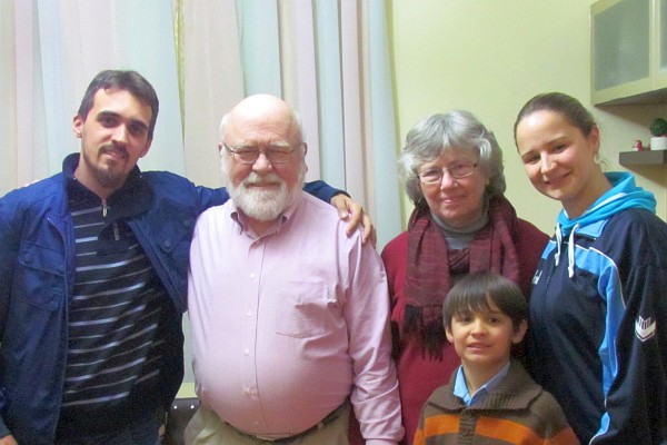 visiting with the Marques family