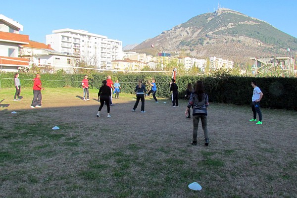 after-school volleyball