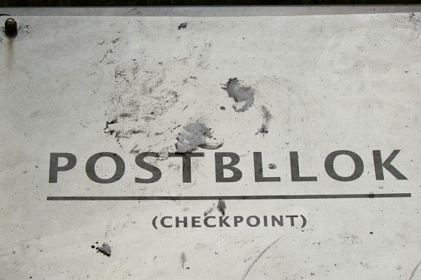 postbllok (checkpoint)sign