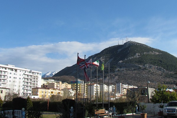 the view from the LAC school yard