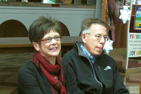 Phil and Betsy Moyer arrived on Wednesday