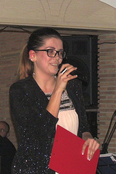 Ina Yzeiraj emcees the event