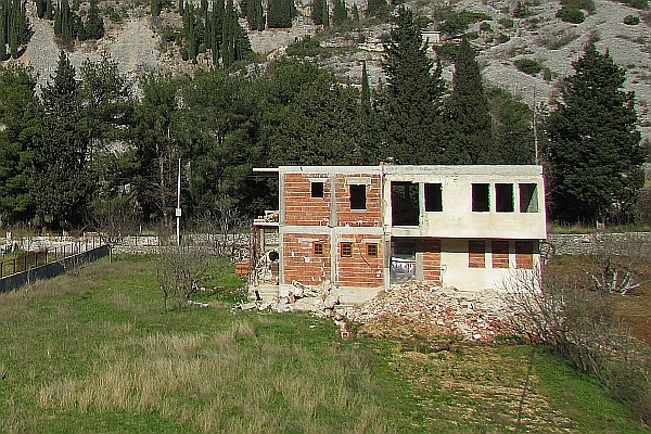 concrete post and beam building construction