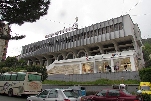ALBtelecom nbuilding in Lezhe