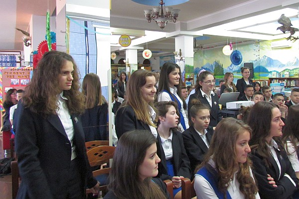 student government candidates stand