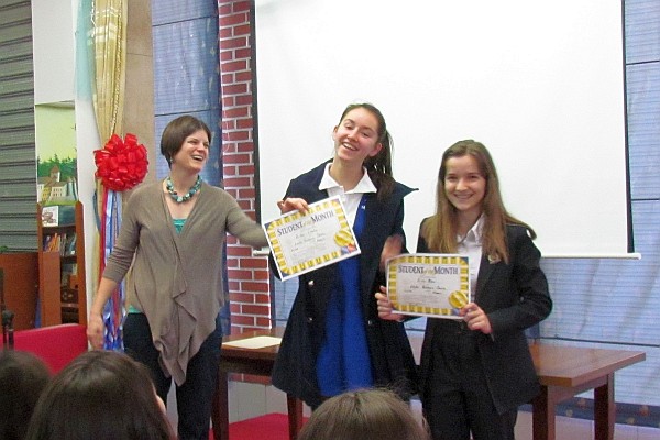 students of the month