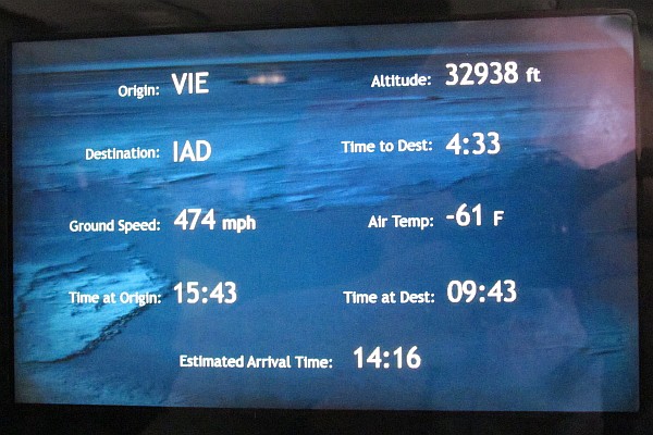 flight data four hours from DC