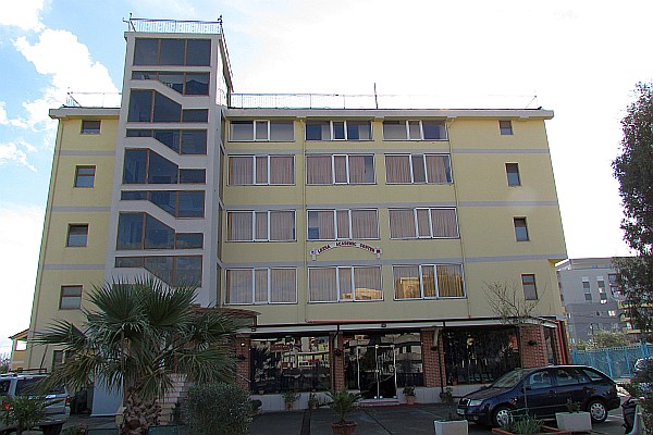 Lezha Academic Center from the wide front side