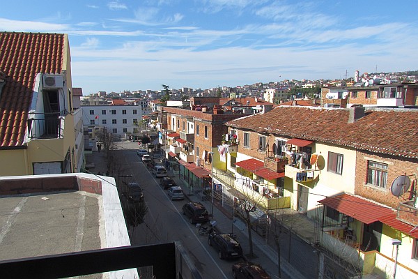 the view to the left of our balcony