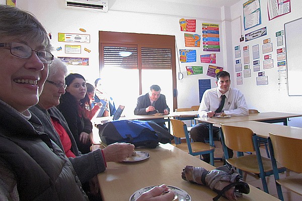 faculty meeting at the end of second quarter