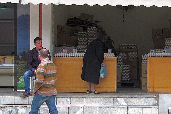 lots of eggs at one shop