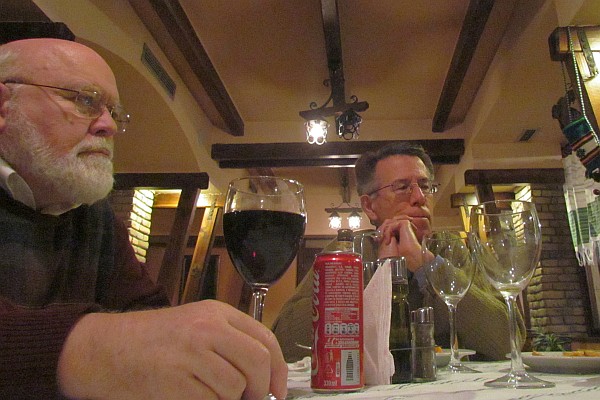 Phil Moyer and I at Liss Hotel