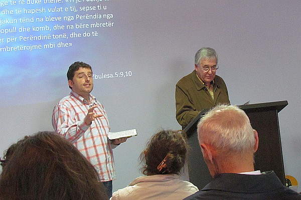joint church service with other evangelical groups