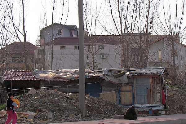very substandard housing