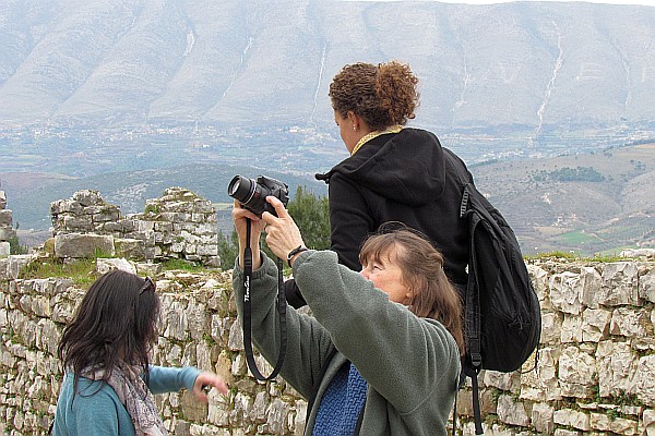 we are tourists with cameras