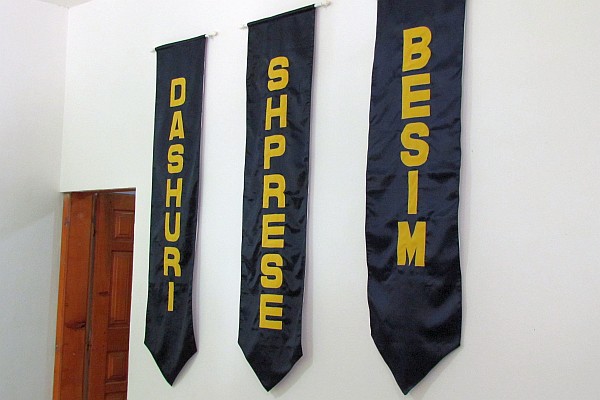 love, hope and faith banners