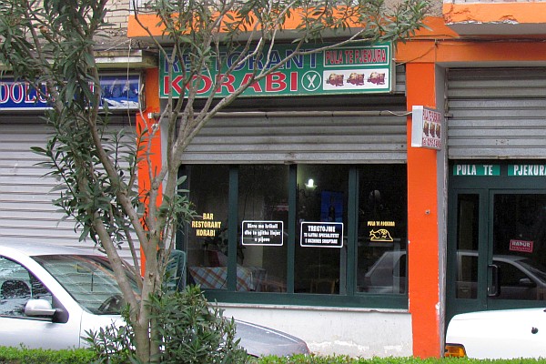 a restaurant serving rotisserie chicken