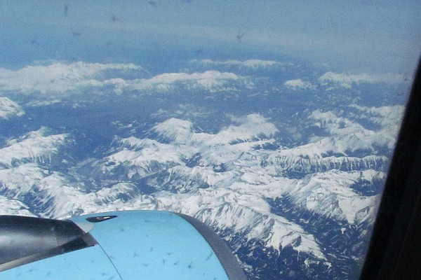 the majestic Alps of central Europe