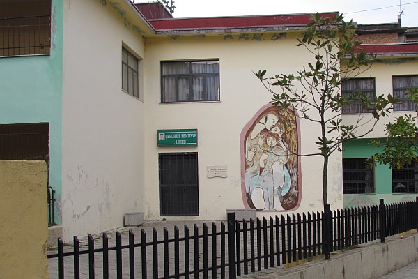 a public day care near our apartment