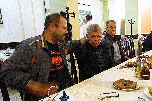 Kosti, Andon, and Allen also conversing at the AMMF lunch