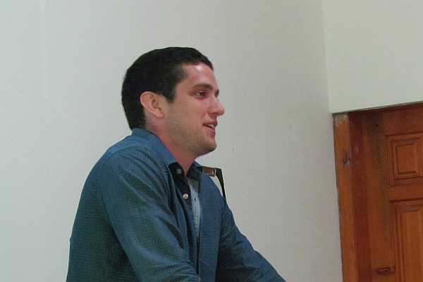 Caleb Zimmerman shares his informal testimony