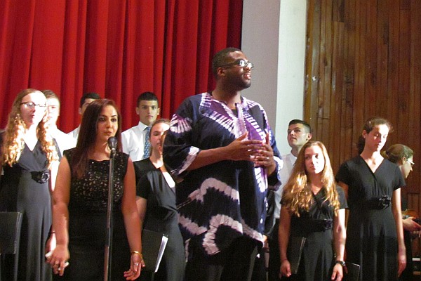 Nick Peterson expains the next choral selection