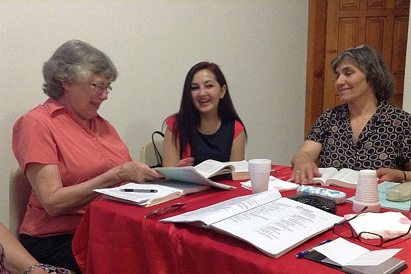 Elsie sharing some of her life story