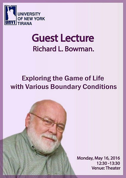 poster advertising my guest lecture