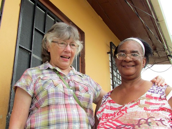 Elsie and a friend
