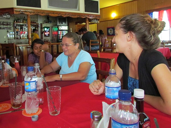 Nancy Marshall, Brittany Lentz, and friend